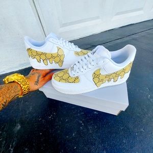 Nike Airforce 1's Gucci Drip Custom Size 9